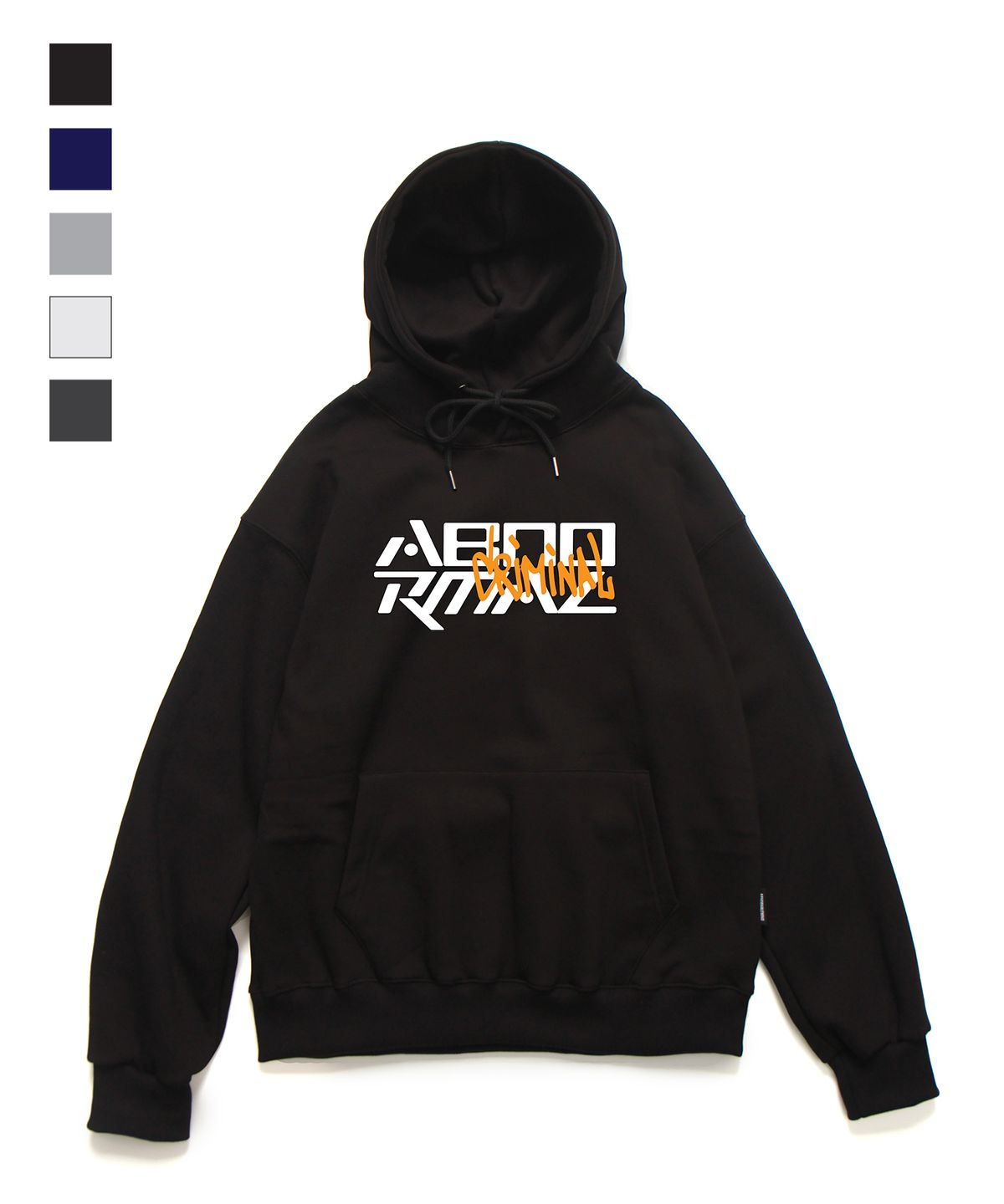 앱놀머씽(ABNORMALTHING) 크리미널 후드 5컬러 (CRIMINAL HOOD 5COLOR)