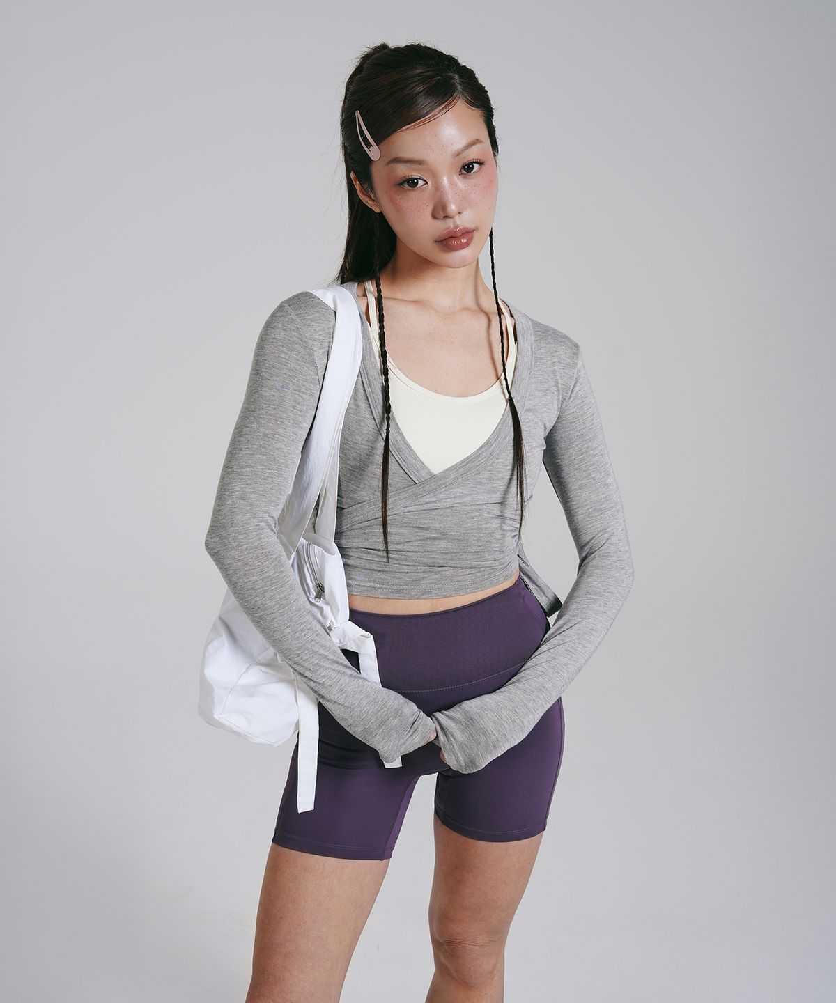콘치웨어(CONCHWEAR) 비쥬랩 크롭 가디건 (3color)