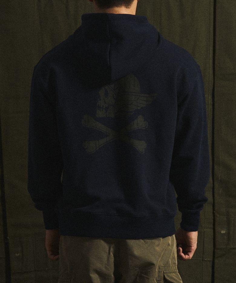 UA-24 스컬 후디 (Navy)