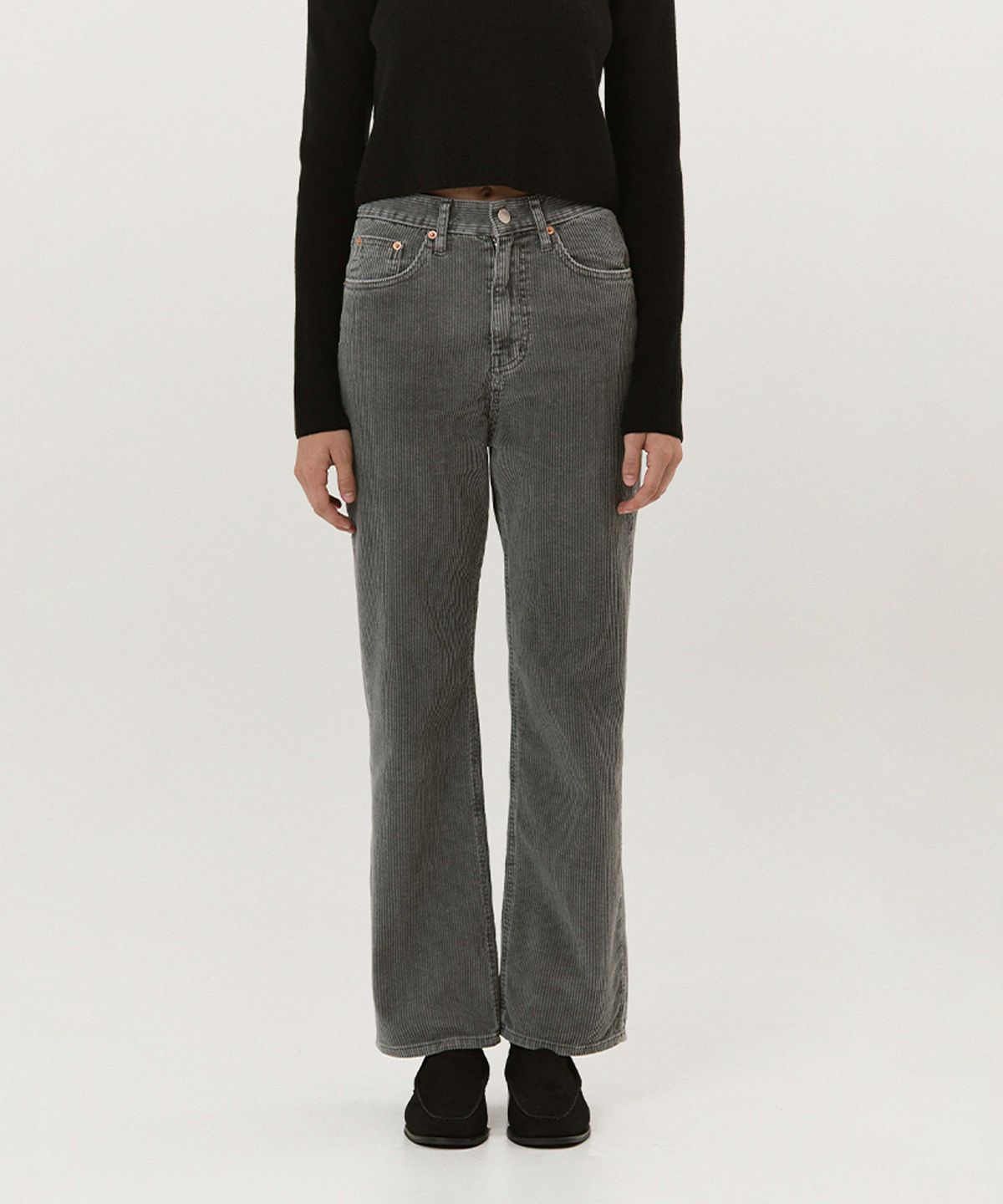 하우스 오브 폰드(HOUSE OF POND) Washed corduroy jeans (Beige, Blue, Grey)
