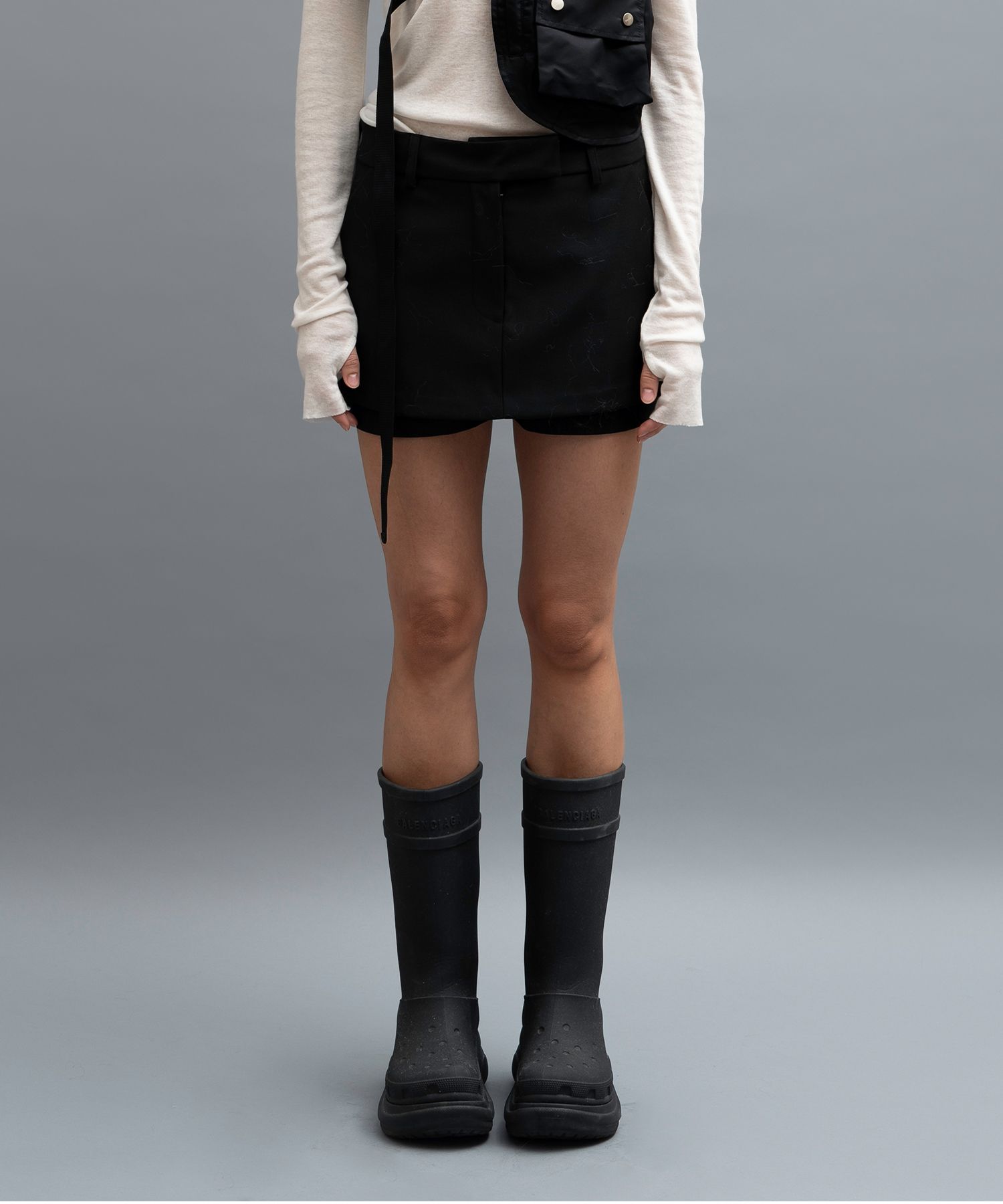 ミニスカート [PORTA]LOW WAIST MINI COTTON SKIRT SHORTS, BLACK MUSINSA公式 | PORTA LOW WAIST MINI COTTON SKIRT SHORTS, BLACK