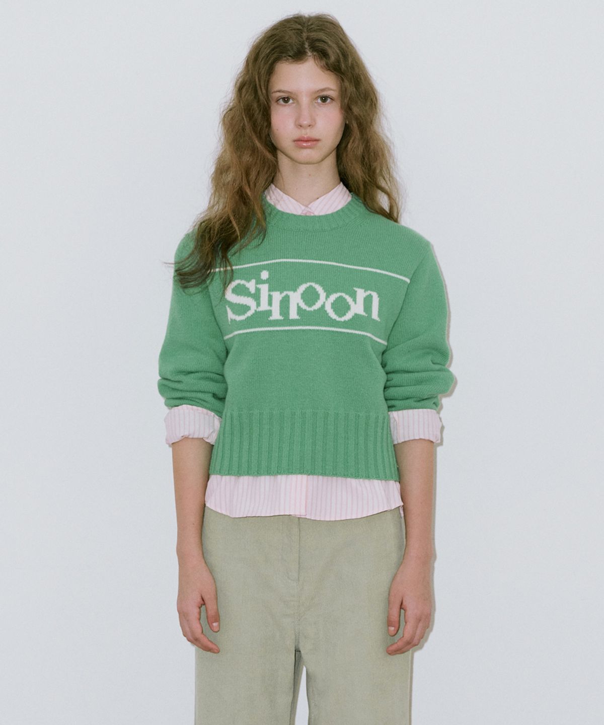 시눈(SINOON) Sinoon Pullover Knit (Green)
