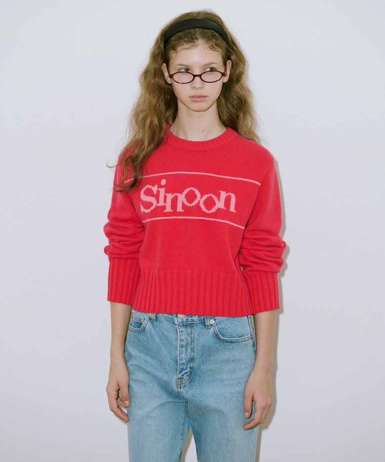Sinoon Pullover Knit (Cherry)
