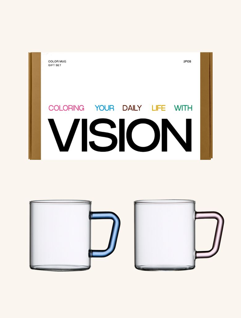 [기프트박스] 컬러머그컵 W 305ml 2pack