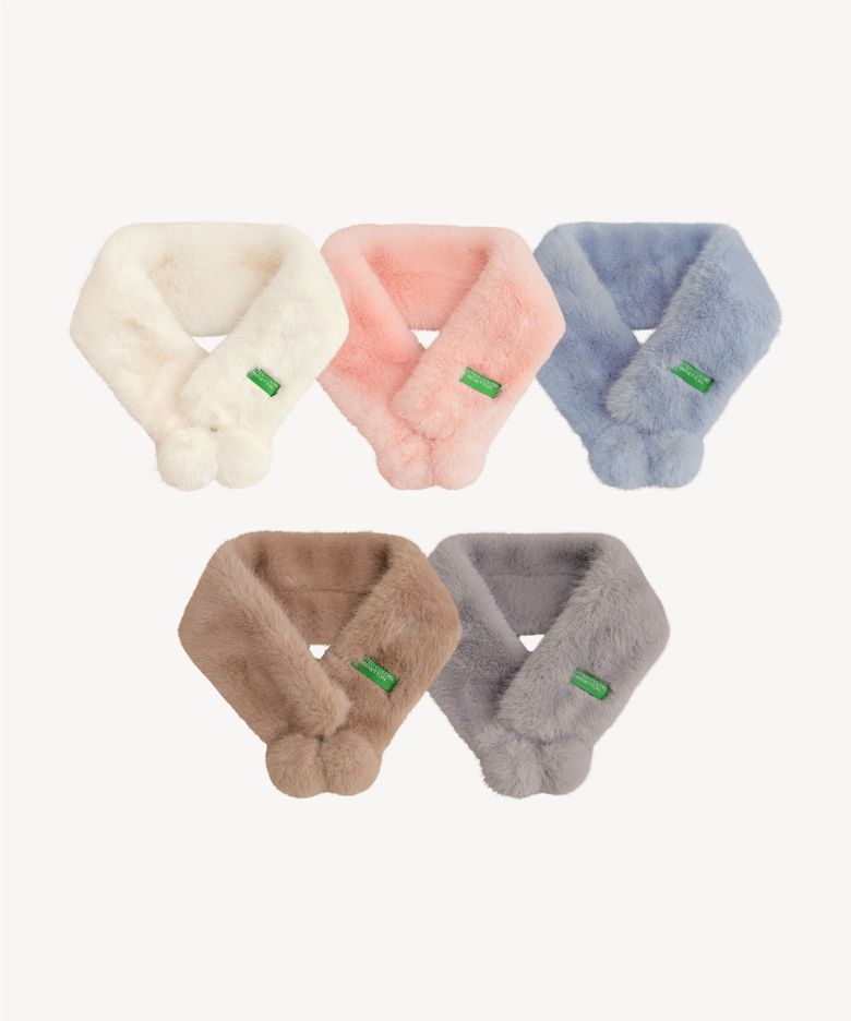 페이크 퍼 방한 넥커버 (5colors)