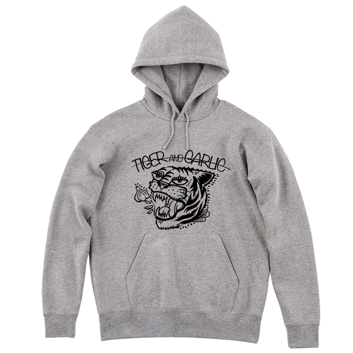 타이거앤갈릭(TIGER AND GARLIC) A HOT-EYED TIGER_HOODIE