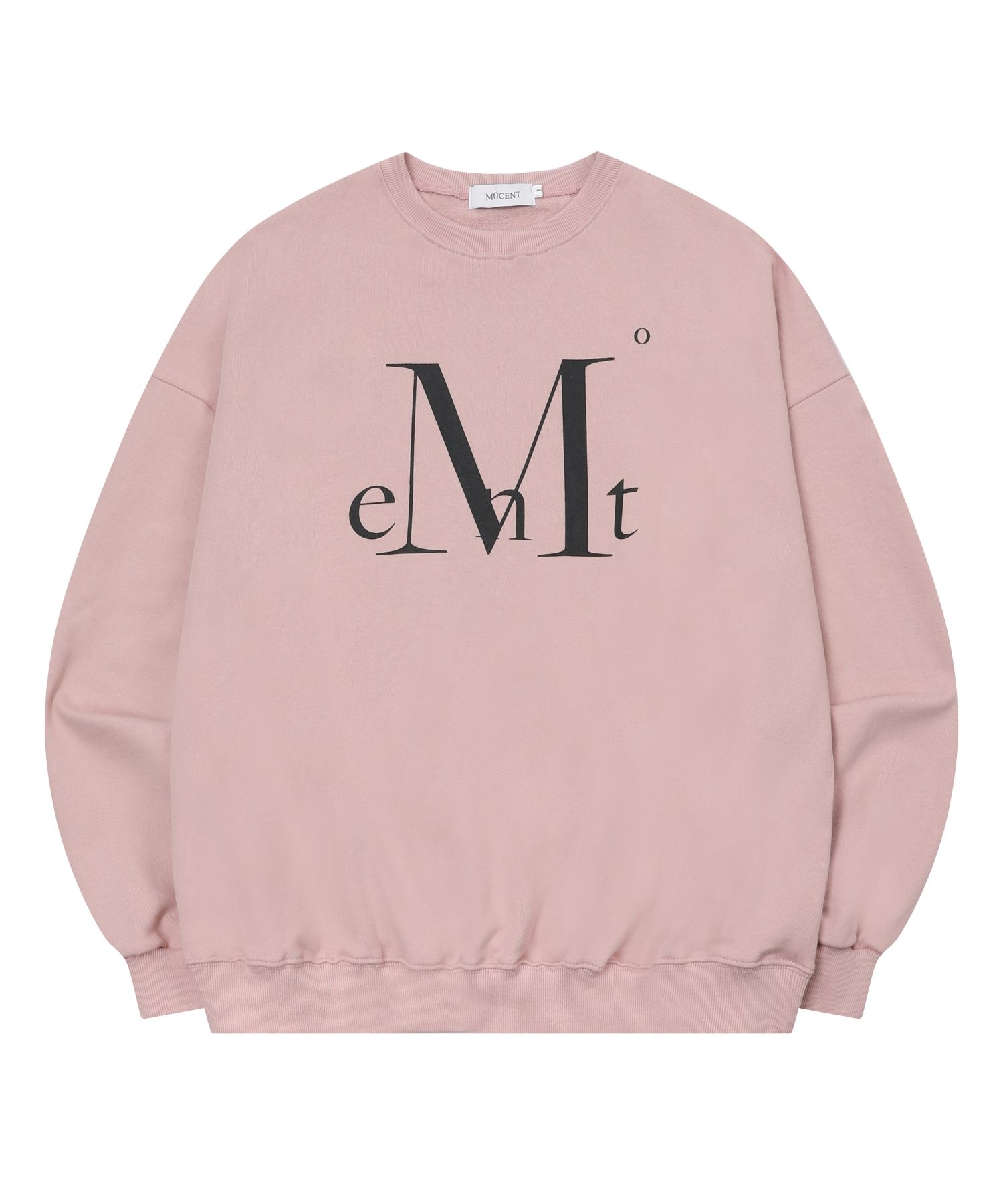 ★MUCENT★ Signature Basic Logo Man to Man Unisex 5 Colors P MUSINSA | MUCENT Signature Basic Logo Man to Man Unisex (5