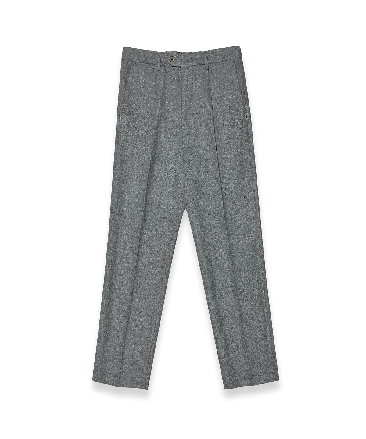 알포(R-4) R-0023 GLITTER TROUSERS(LIGHT-GRAY)