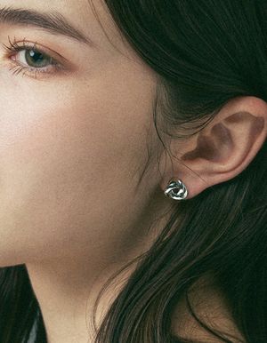 볼드 믹스 링 귀걸이