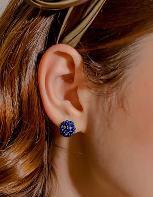 [FW] 미니 수국 스터드 귀걸이
