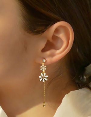 비라이크더 플라워 이어링