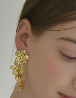 스프링 플라워 이어링