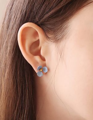 미니 샬롯 플로랄 이어링