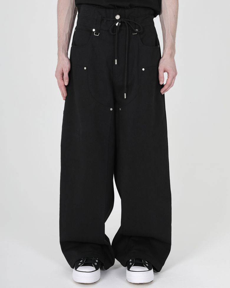 PAINTER PANTS (BLACK)