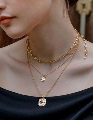 클래식 체인 목걸이_스몰