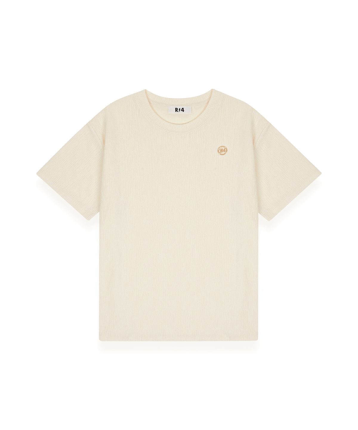 알포(R-4) R-0027 / TWEED SHORT TSHIRTS(IVORY)