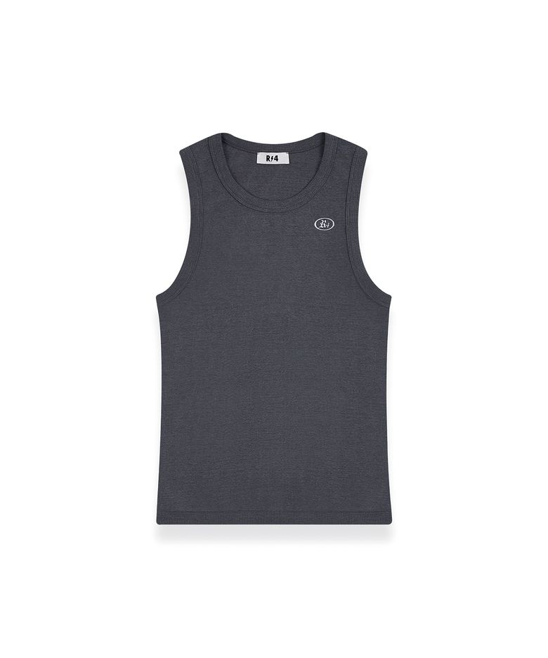 R-0029 / DYED UNIQUE SLEEVELESS(GRAY)