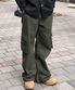 카고 스트링 와이드 코튼 팬츠 3 Color [ULZP_0001]