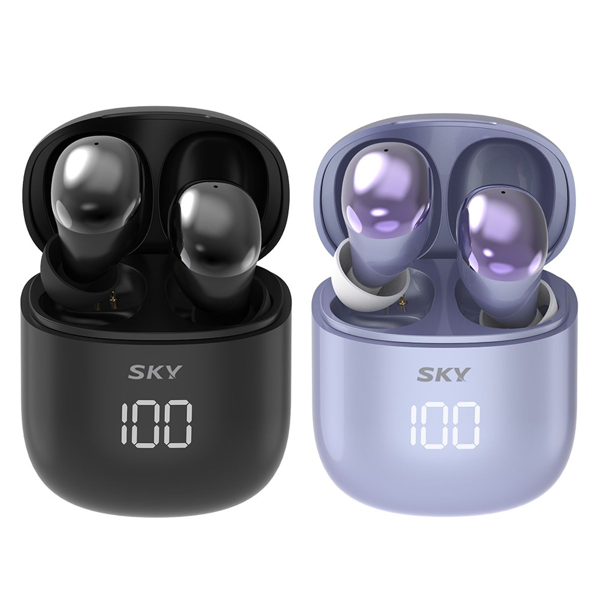 스카이 핏(SKY FIT) 버즈 X LED 블루투스5.4 커널형 무선 이어폰 IM-A26