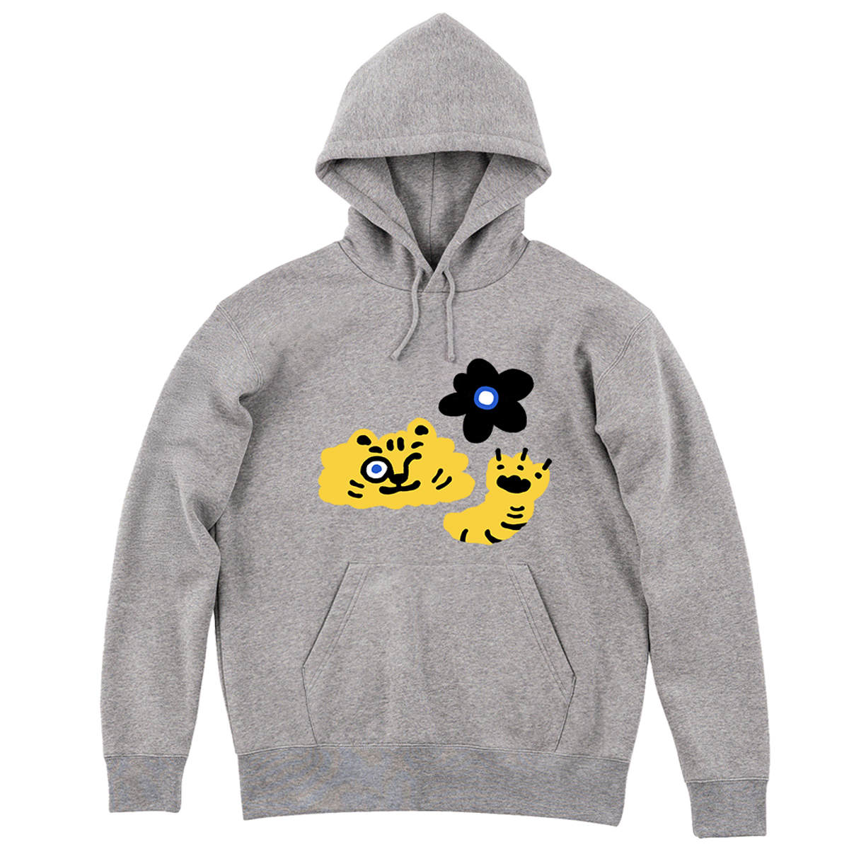 타이거앤갈릭(TIGER AND GARLIC) FLOWER TIGER_HOODIE
