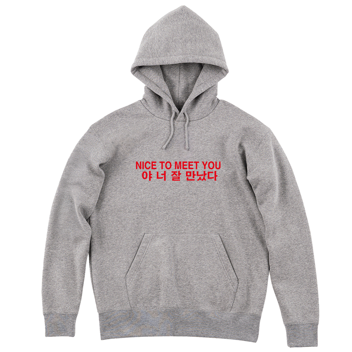 타이거앤갈릭(TIGER AND GARLIC) NICE TO MEET YOU_HOODIE