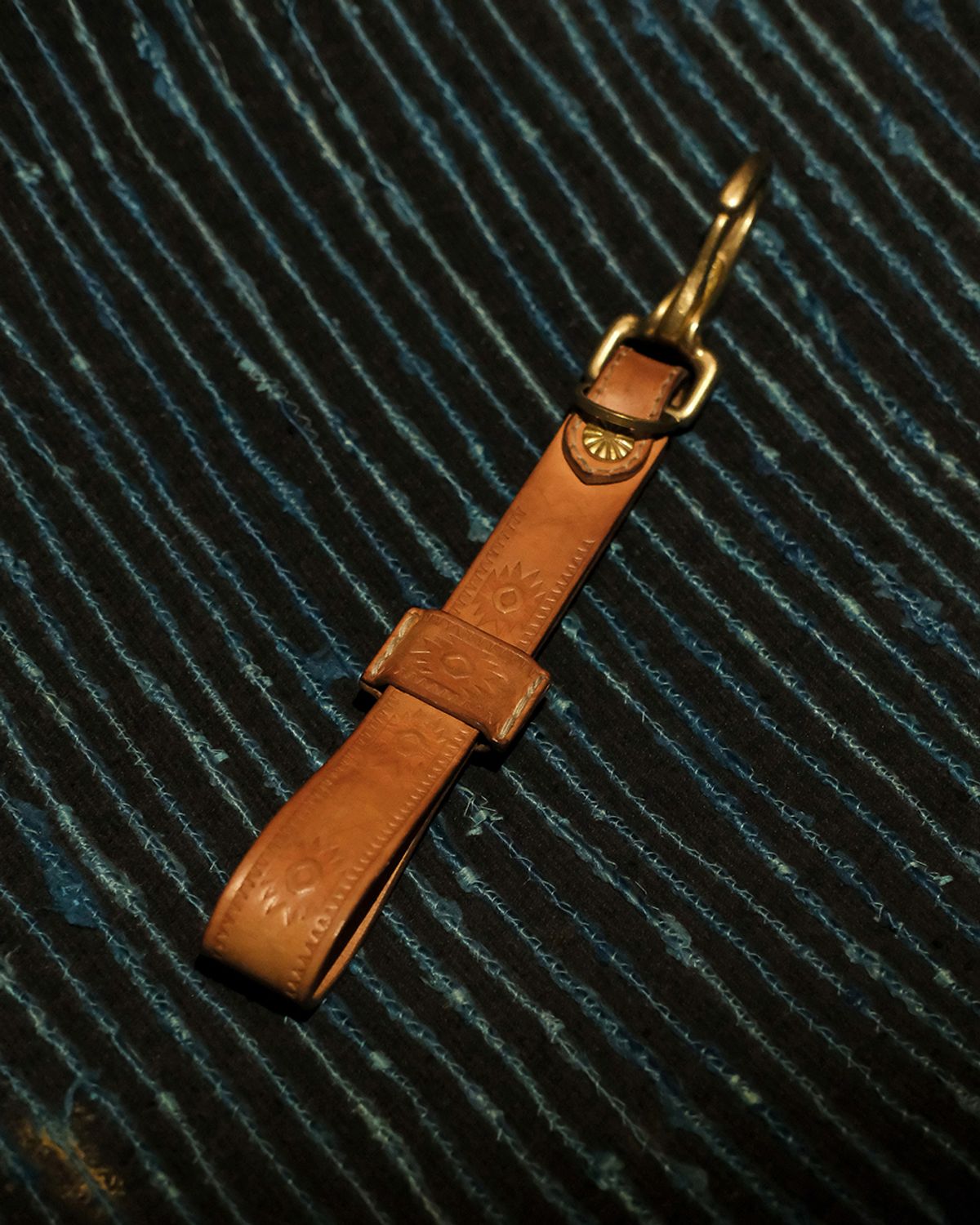 카락터(KARACTOR) Glove holder leather key ring / Vegetable natural
