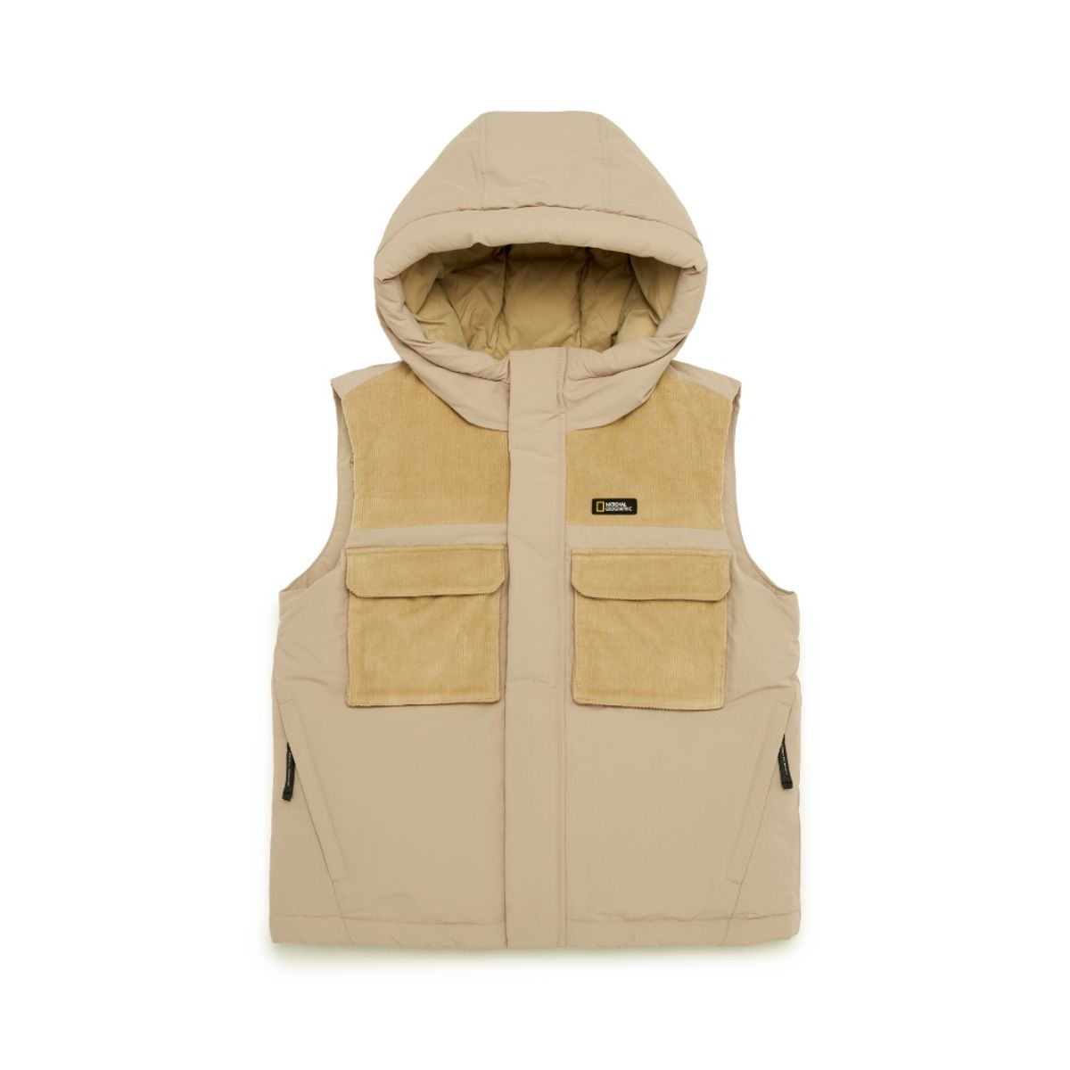 내셔널지오그래픽 키즈(NATIONAL GEOGRAPHIC KIDS) K244UDV930 HOLIDAY 다운 베스트 BEIGE