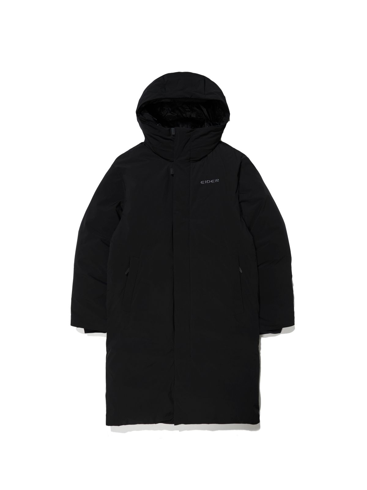 아이더(EIDER) 캐시미어 코트 남성 다운 자켓_Black