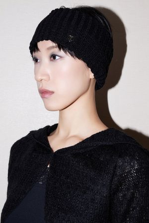 Fakiii Ribbed Knit Hairband_Black