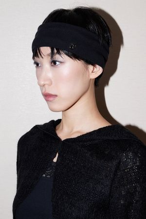 Fakiii Basic Knit Hairband_Black