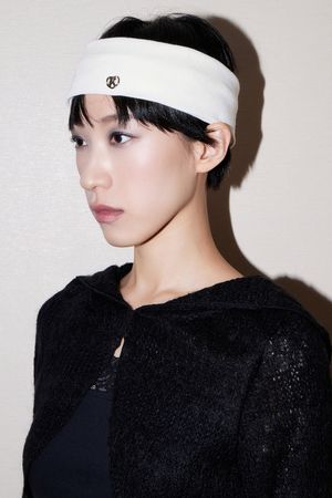 Fakiii Basic Knit Hairband_White