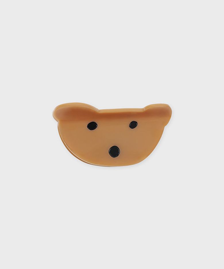 MOGU hair clip midnight bear