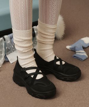 로미타 플랫폼 밴딩 메리제인 슈즈 FLOTEA3W32