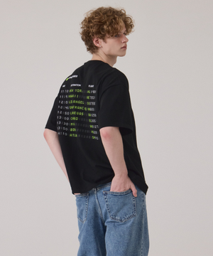 트래블 오버핏 반팔 티셔츠_Reconfirm(재확인)