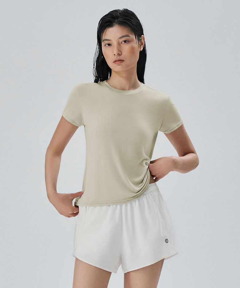 액티브 에어리 반팔 티셔츠_OLIVE GREEN