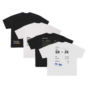 (4pack)트래블 오버핏 티셔츠