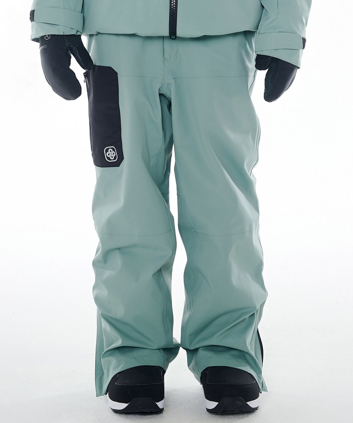 돌아우터웨어(DOLL OUTERWEAR) 2425 클라로 보드복 팬츠 그린 남녀공용