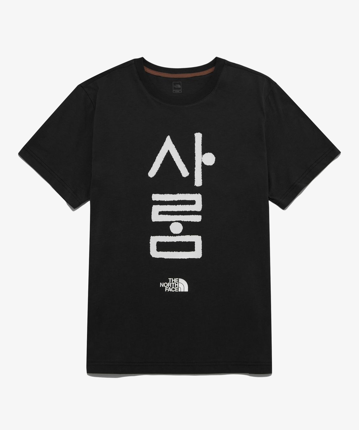 노스페이스(THE NORTH FACE) NT7UR54A TNF 한글 반팔 라운드티 6_BLACK