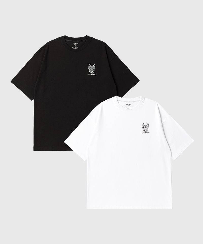 MUSINSA公式 | LIFEWORK 共用) 2PACK ベーシック半袖Tシャツ