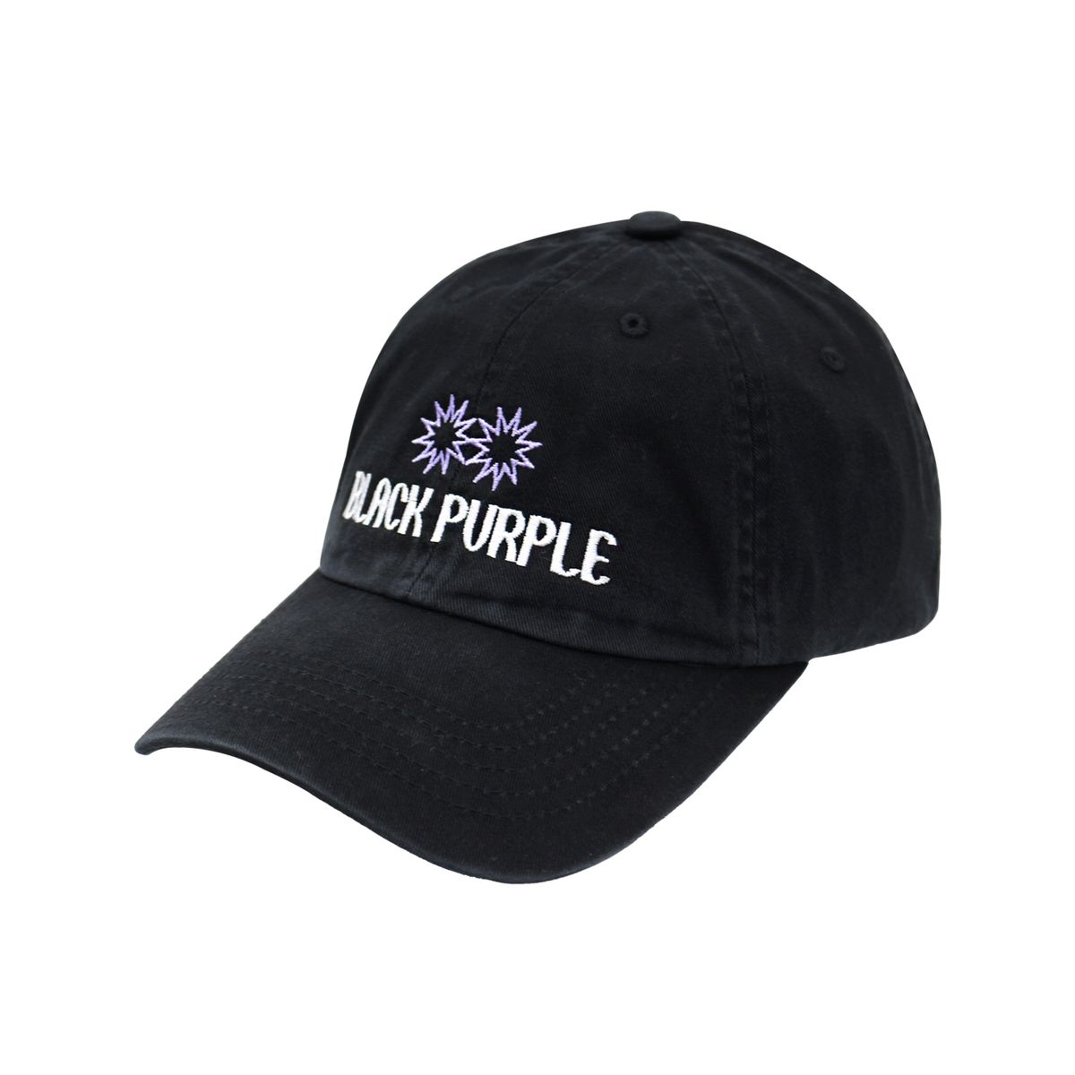 블랙 퍼플(BLACK PURPLE) Stellar Ball Cap - Black