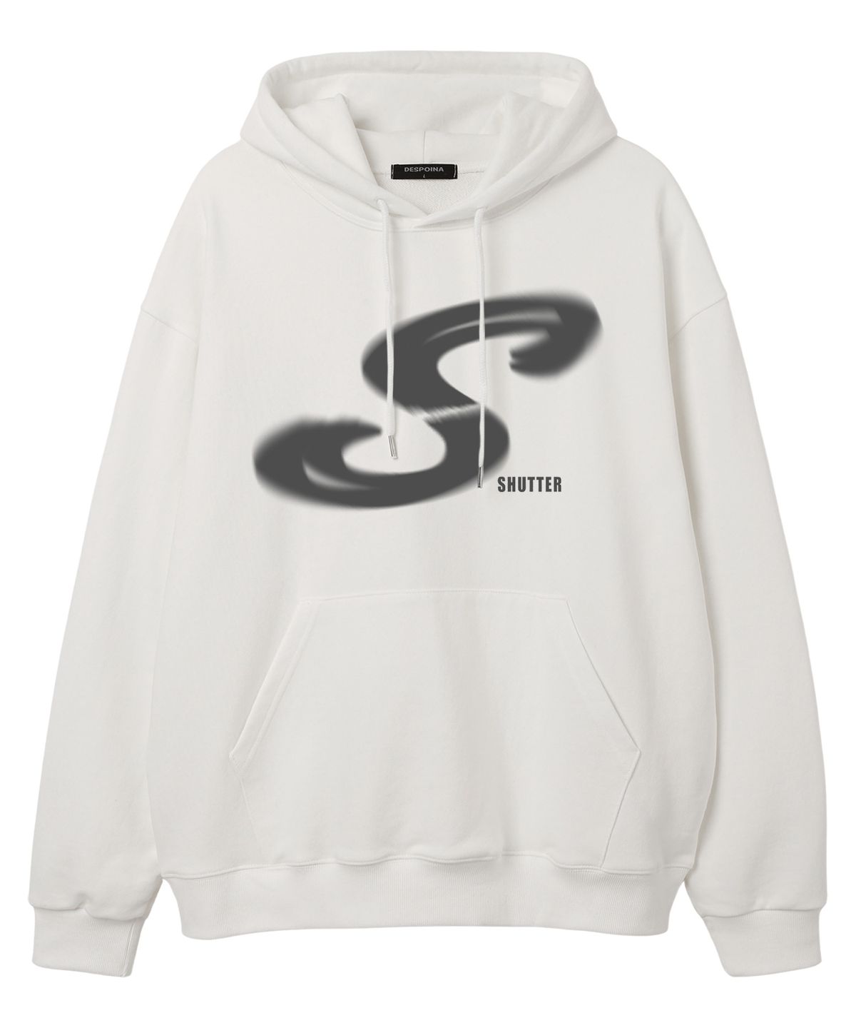 셔터(SHUTTER) S LOGO 오버핏 후드 (SLS024) 화이트