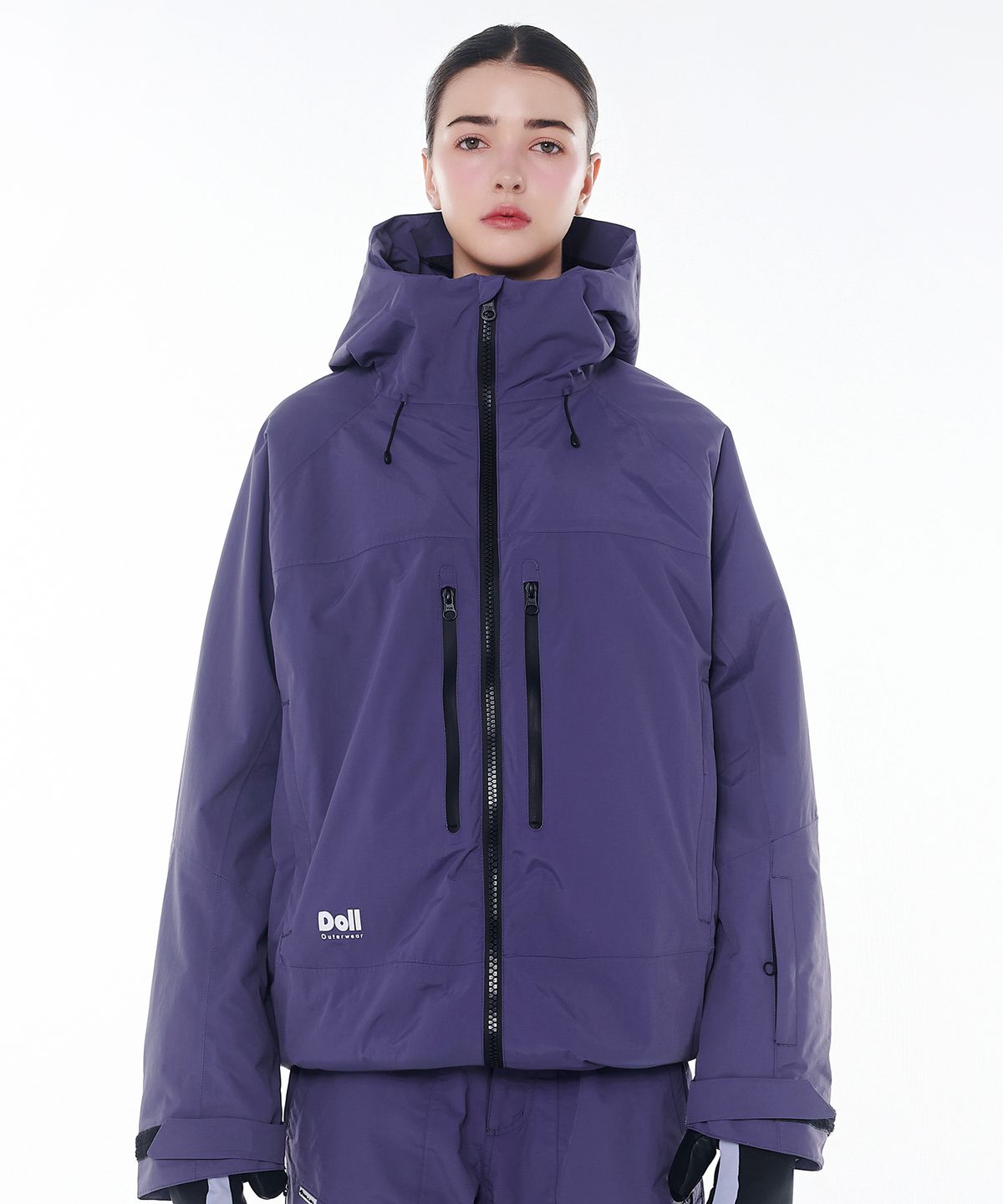 돌아우터웨어(DOLL OUTERWEAR) 2425 보니타 보드복 자켓 퍼플 남녀공용