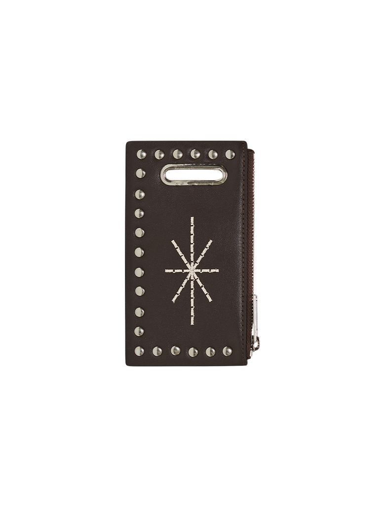 STITCH WESTERN WALLET [BROWN]
