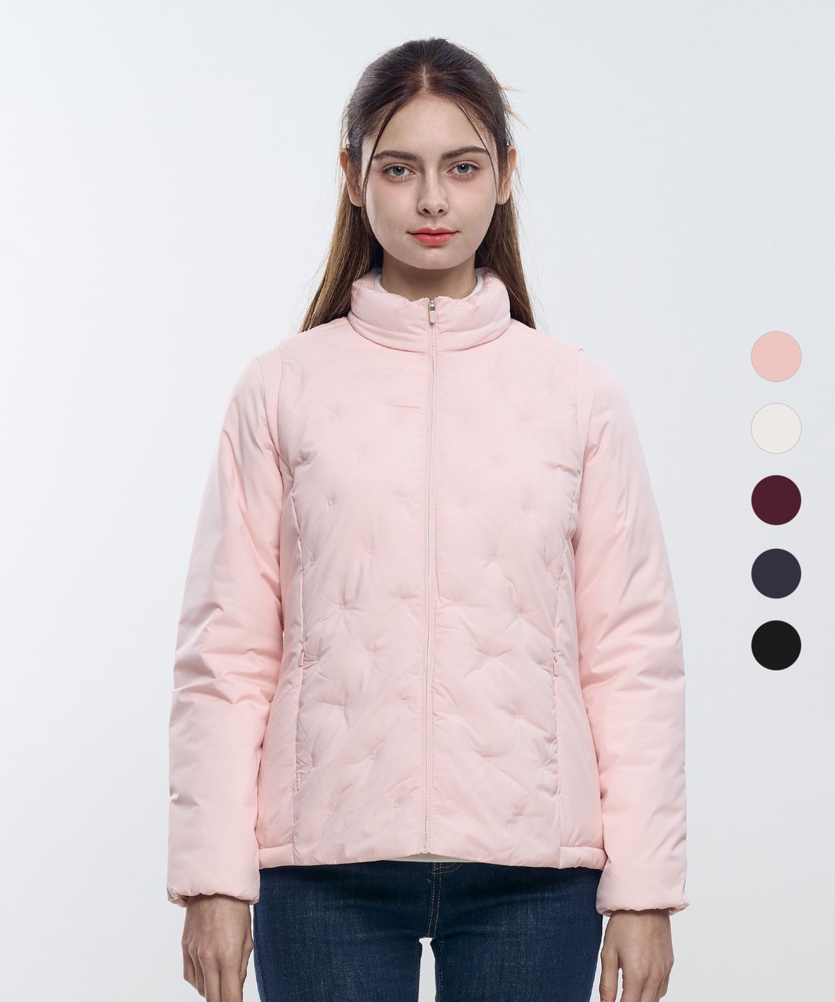 이지바이(EZBUY) 여심저격 여성 웰론 경량 패딩 자켓 5 Colors