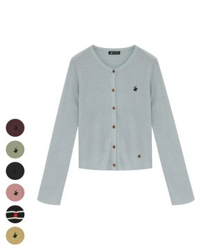 여성 루즈핏 골지 니트 가디건 9Color TK288