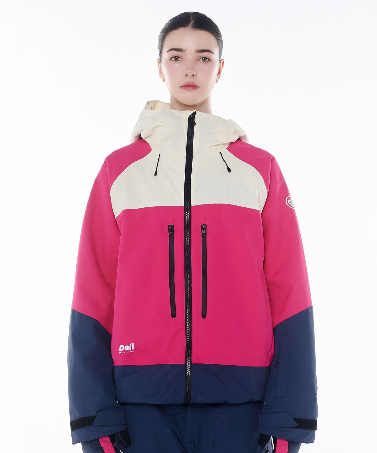 돌아우터웨어(DOLL OUTERWEAR) 2425 보니타 보드복 자켓 로즈 레드 남녀공용
