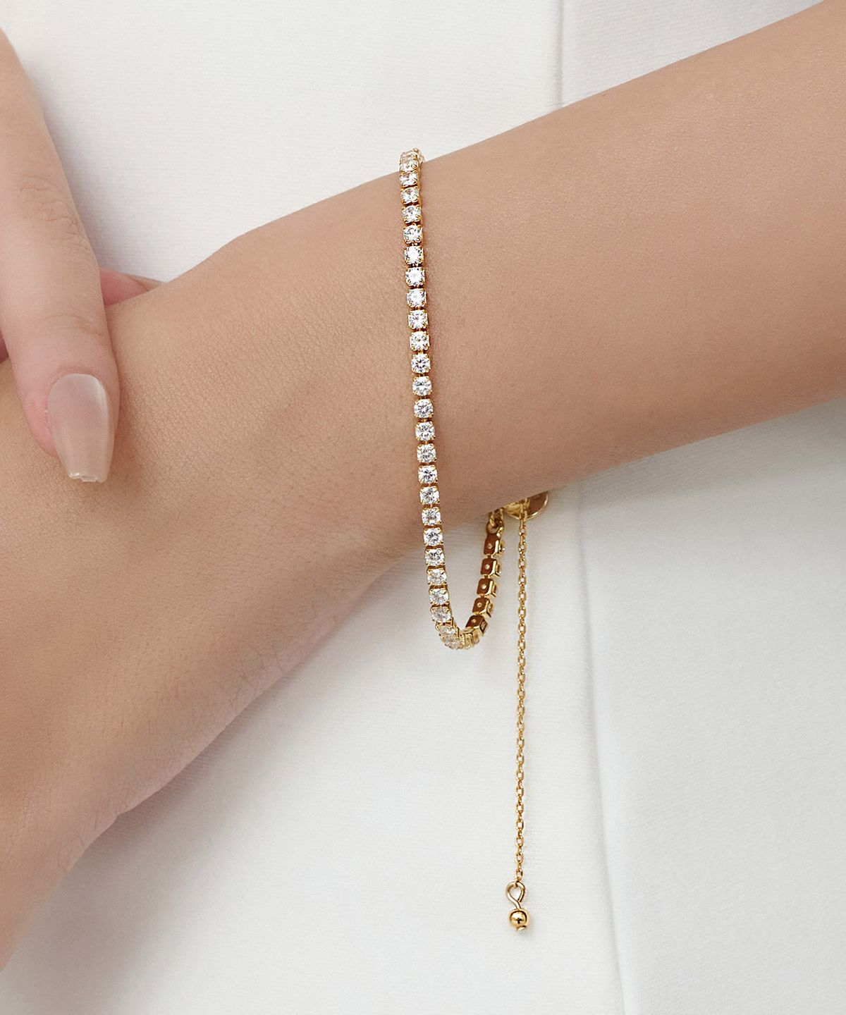 티오유(TOU) WFN008 Shine Tennis Bracelet