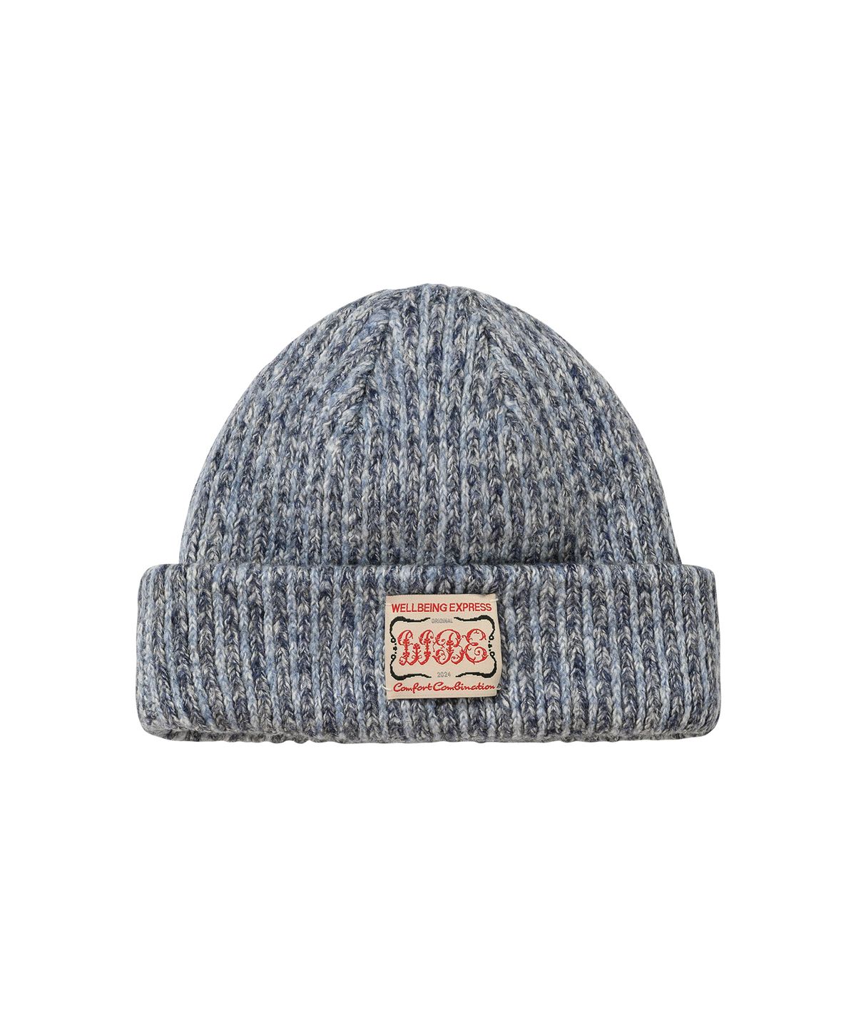 웰빙익스프레스(WELLBEING EXPRESS) Twotone Beanie Navy