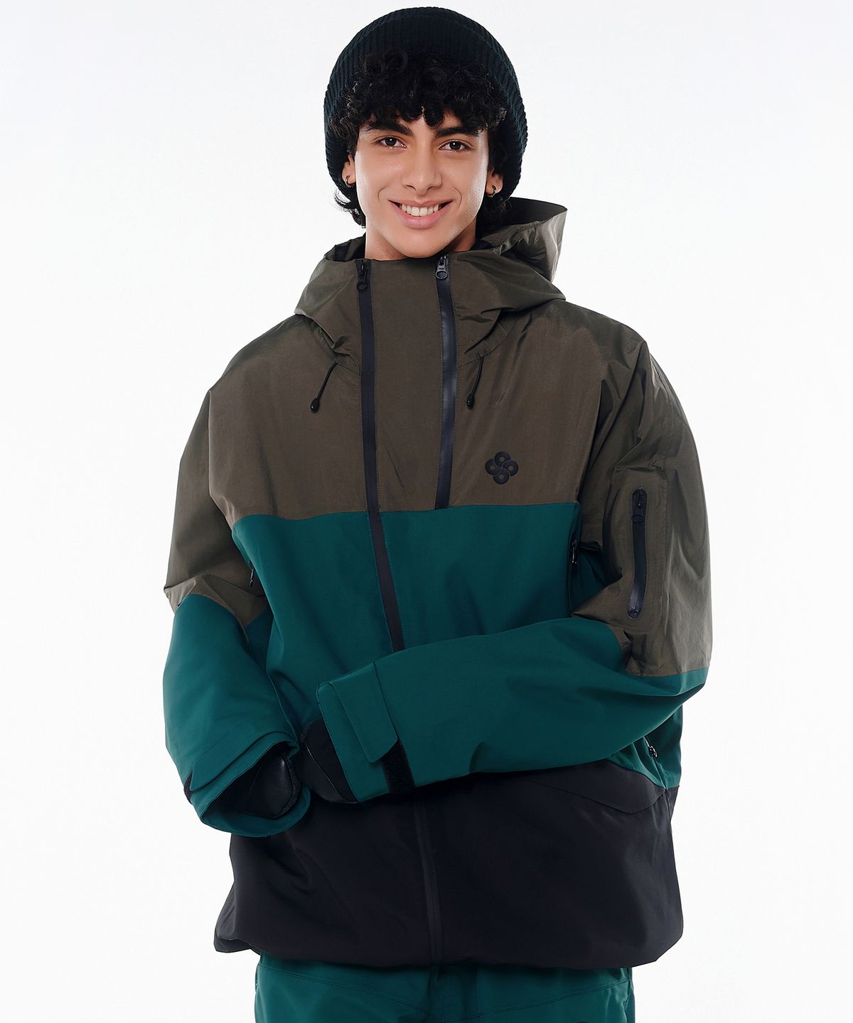 돌아우터웨어(DOLL OUTERWEAR) 2425 악티보 보드복 자켓 카키/그린 남녀공용