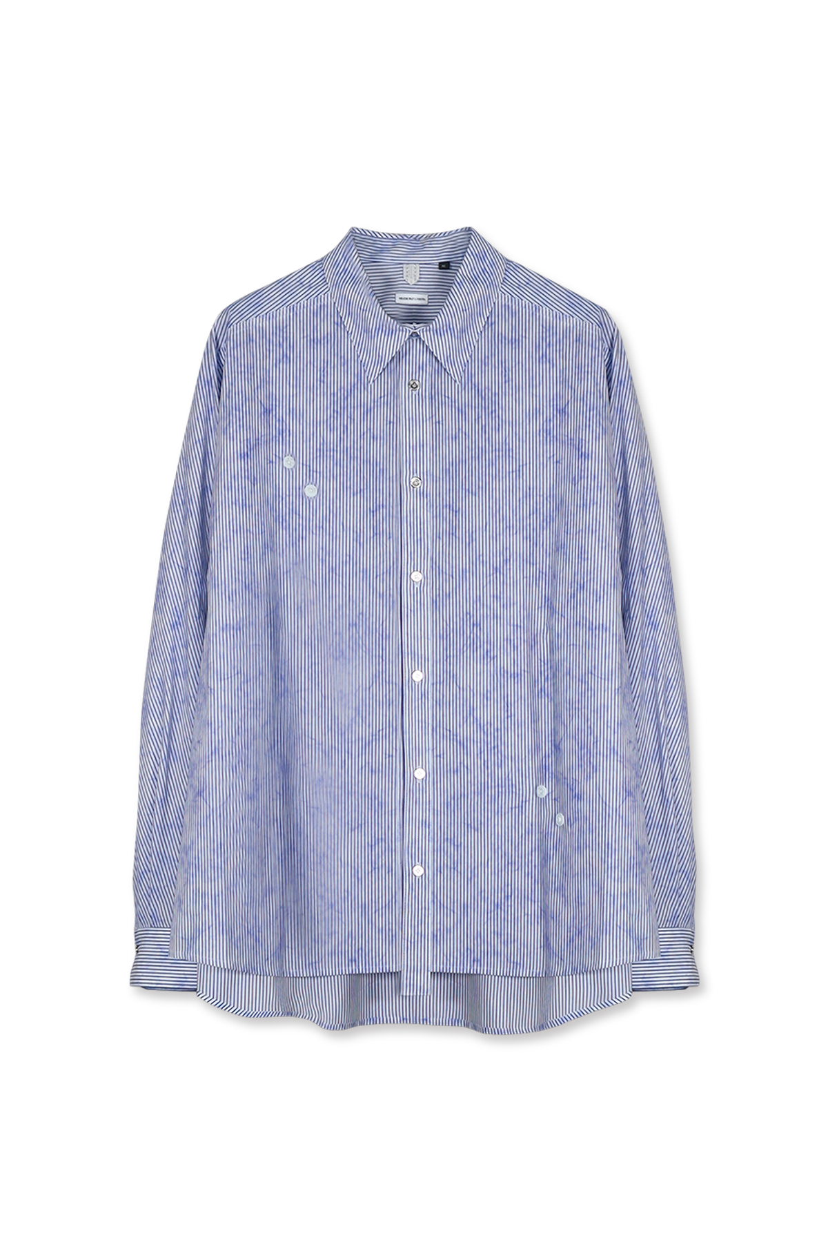 유체 프레타 포르테(YOUCHE PRET A PORTER) AR STRIPED SUN-GRIB SHIRTS Skyblue
